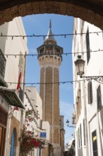 Tunis, Tunisia. 7th May 2024 Hammouda Pacha Mosque or Hamouda Pacha al Mouradi is a mosque in