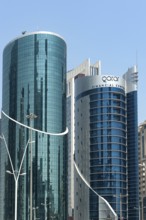 Doha, Qatar. September 22nd 2019 Doha financial centre, an onshore business and financial building