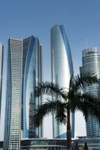 Abu Dhabi, United Arab Emirates. June 23rd 2019 Iconic landmark corporate and business office