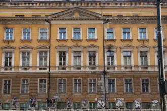 Sarajevo, Bosnia and Herzegovina. July 24th 2019 The elegant architecture of the Bosnian capital,