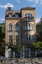 Sarajevo, Bosnia and Herzegovina. July 24th 2019. The elegant architecture of the Bosnian capital,