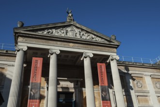 Oxford, England, UK. February 6th 2020 The Ashmolean Museum of Art and Archaeology on Beaumont