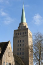 Oxford, England, UK. February 6th 2020 Modern Architecture in Oxford. The Tower of Nuffield