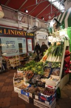 Oxford, England, UK. February 2nd, 2020 The Covered Market, High Street, Oxford City Center