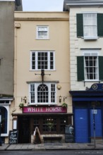Oxford, England, UK. February 2nd, 2020 White Horse Pub, Broad Street, Oxford city center