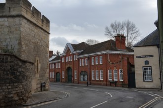 Oxford, England, UK. February 2nd, 2020 The William Morris Garage on Long Wall Street, Oxford City