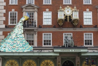 London, United Kingdom. August 2nd 2023 Fortnum and Mason. Luxury Brand Store Front. Shopping in