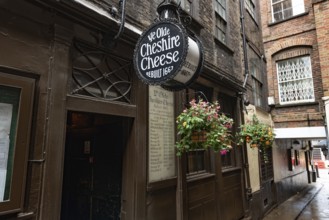 London, United Kingdom. August 2nd 2023 Ye Olde Cheshire Cheese pub is a Grade II listed public