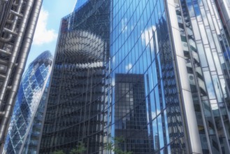 London, United Kingdom. July 9th 2022 Glass fronted offices of the international banking and