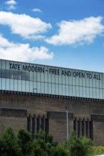 London, United Kingdom. July 9th 2022 The Tate Modern, Free and Open to All. Contemporary art