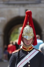 London, United Kingdom. July 9th 2022 Mounted Royal Guard, A Cavalry Soldier and member of the