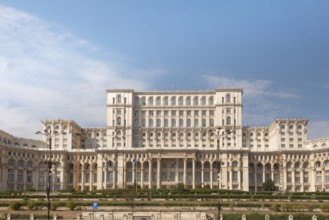 Bucharest, Romania. September 29th 2023 Romania Palace of Parliament, known as the House of the