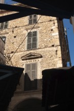 Architectural design of a typical stone built house in the Medina of Tunis, a UNESCO designated