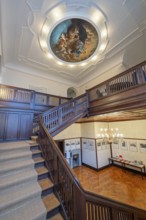 City archive interior staircase detail Minden Germany