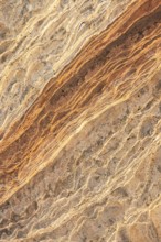 An intricate, natural lines and patterns of golden desert sandstone, emphasizing its rich, warm