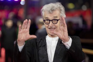 Wim Wenders on the Red Carpet in front of the closing gala of the 76th Berlinale at the Theater am