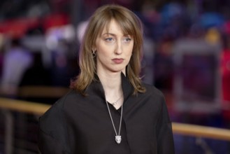 Caro Braun on the Red Carpet in front of the closing gala of the 76th Berlinale at the Theater am
