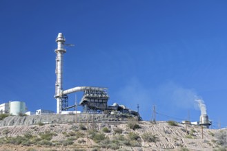 Miami, Arizona - Freeport-McMoRan's Copper Smelter, one of the largest emitters of pollution of