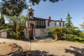 Istanbul, Turkey. 27th April 2016 Aya Yorgi Greek Orthodox Church, Buyukada, the Princess Islands