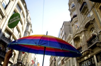 Istanbul, Turkey. June 22nd 2014 5th Annual Trans pride Parade, Istiklal Street, Istanbul, Turkey