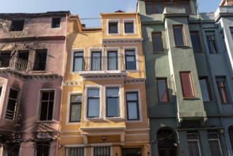 Istanbul, Turkey. October 22nd 2021 Restoration, renovation and gentrification of the historical