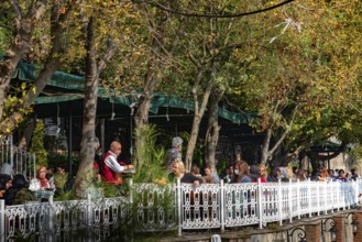 Istanbul, Turkey. October 14th 2021 The famous Pierre Loti Cafe overlooking the Golden Horn in