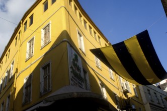 Istanbul, Turkey. October 19th 2013 Fenerbahce Football Club Flag Istanbul