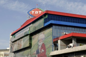 Istanbul, Turkey. April 28th 2012. TRT Turkish State TV building, Istanbul, Turkey