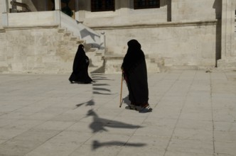 Istanbul, Turkey. October 5th 2013 Conservative Turkish Muslim Women Istanbul