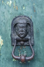 Old door knocker, Venice, Veneto, Italy