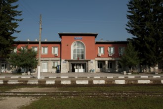 Velingrad, Bulgaria, March 7th 2018 Velingrad Train Station, Bulgaria