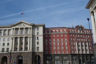 Sofia, Bulgaria, February 6th 2018. The Council of Ministers building in central Sofia, Bulgaria