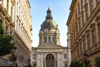 Budapest, Hungary. October 1st 2023 St. Stephen's Roman Catholic Basilica, named after Stephen,