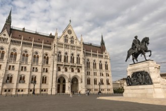 Budapest, Hungary. October 1st 2023 The Hungarian Parliament Building seat of the National Assembly