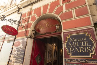 Bucharest, Romania. October 29th 2023. Muzeul Micul Paris or Little Paris Museum, museum offers a