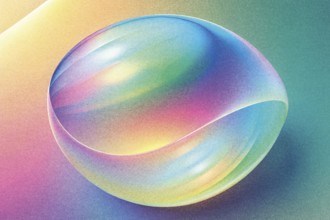 A vibrant abstract texture features a grainy background in soft pastel colors The design showcases