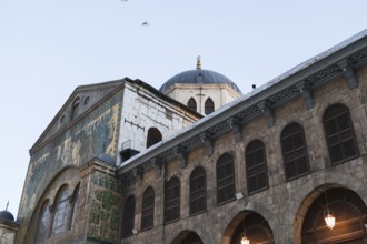 Muslims flock to the historic Umayyad Mosque to perform the first Tarawih prayer of Ramadan in the