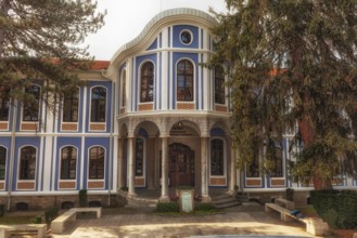 Veliko Tarnovo, Bulgaria. September 26th 2023 The Museum of the Bulgarian Revival and Constituent