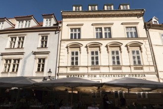 Bratislava, Slovakia. October 2nd 2023 Beautiful architecture of Mestsky Dom Ucastnikov Odboja on