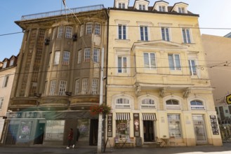 Bratislava, Slovakia. October 2nd 2023 Doris Cookies Cafe, Part of the Faded Architecture of
