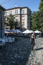 The trendy Skadarlija neighborhood of Old Belgrade