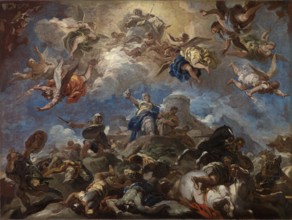 Luca Giordano (b. 18 October 1634, d. 3 January 1705), called Fa Presto, Italian Baroque painter