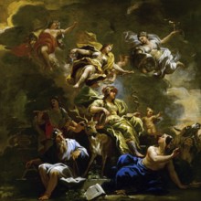 Luca Giordano (born 18 October 1634, died 3 January 1705), called Fa Presto, Italian painter and