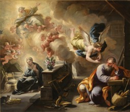 Luca Giordano (born 18 October 1634, died 3 January 1705), called Fa Presto, Italian painter and