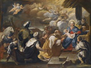 Luca Giordano (b. 18 October 1634, d. 3 January 1705), called Fa Presto, Italian painter and etcher