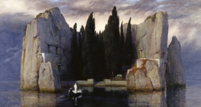 Arnold Böcklin (born 16 October 1827, died January 1901), Swiss painter, draughtsman, graphic