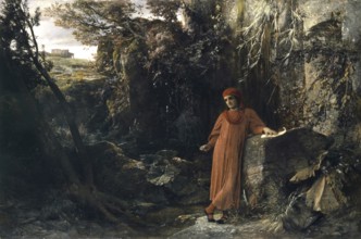 Arnold Böcklin (born 16 October 1827, died January 1901), Swiss painter, draughtsman, graphic