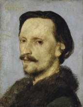 Arnold Böcklin (born 16 October 1827, died January 1901), Swiss painter, draughtsman, graphic