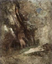 Arnold Böcklin (born 16 October 1827, died January 1901), Swiss painter, draughtsman, graphic