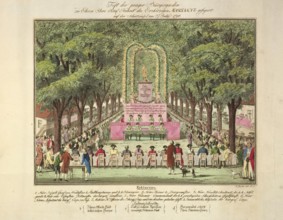 Festival of the Prague Civic Guards in honour of Archduchess Maria Anna Marianne of Austria